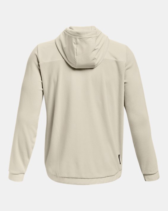 Sweat à capuche entièrement zippé UA RUSH™ Fleece pour homme, Brown, pdpMainDesktop image number 6